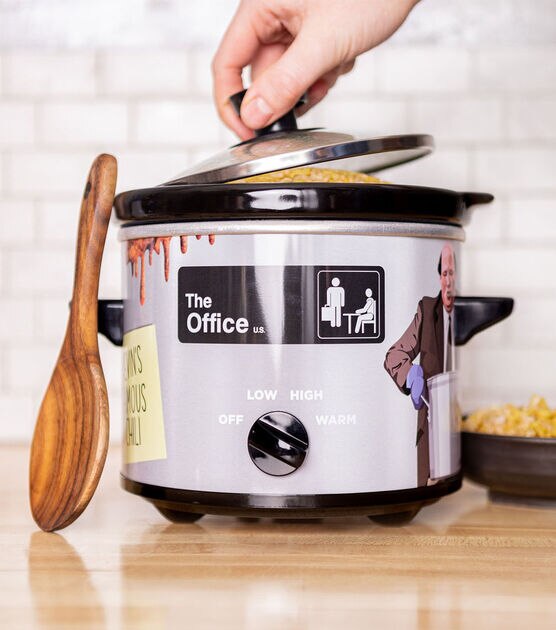 Uncanny Brands The Office 2qt Slow Cooker- Cook Kevin's Famous Chili, , hi-res, image 2