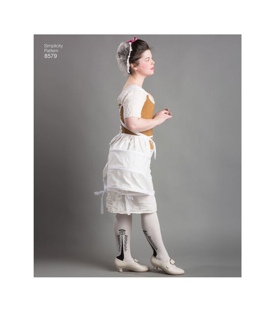 Simplicity Pattern 8579 Misses' 18th Century Costume Size D5 (4 12), , hi-res, image 4