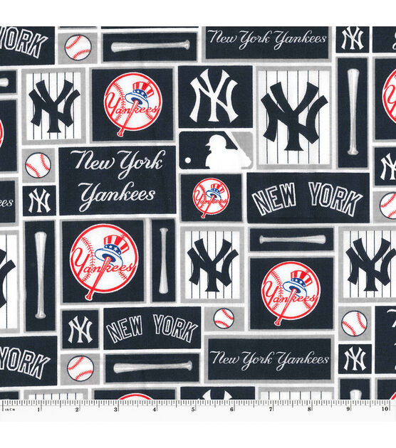Fabric Traditions New York Yankees Cotton Fabric Patch