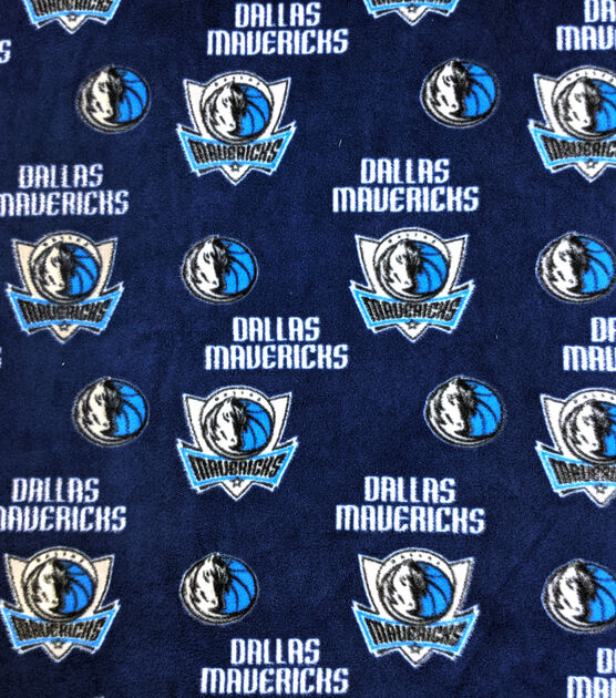 Dallas Mavericks Fleece Fabric Allover, , hi-res, image 2