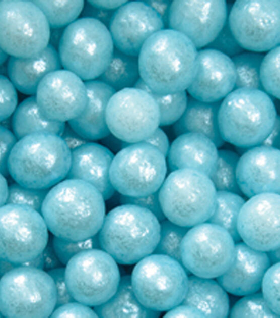Wilton 5 oz Sugar Pearls Blue