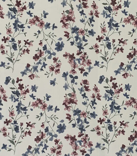 Multicolor Floral Chiffon Fabric by Casa Collection, , hi-res, image 1