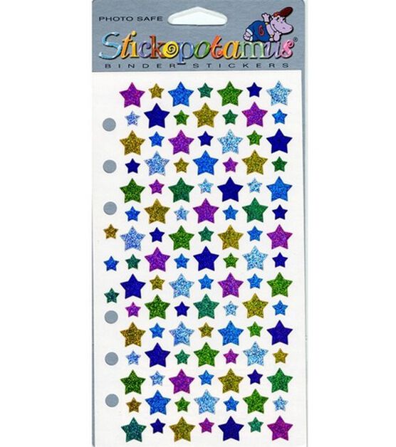 Sticko Stickers Metallic Mini Stars
