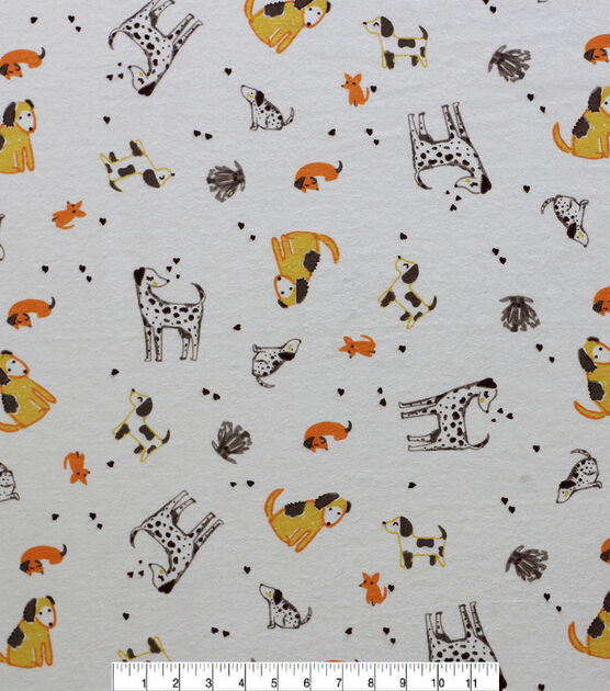 Sweet Dogs Super Snuggle Flannel Fabric, , hi-res, image 2