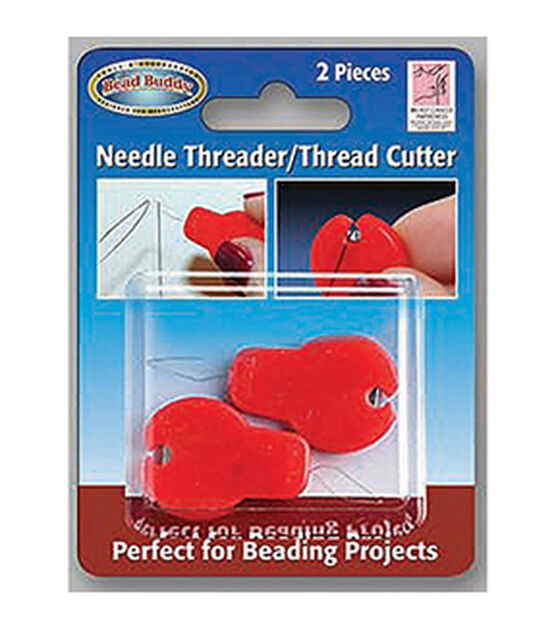 Bead Buddy 2 pk Needle Threader with Cutter