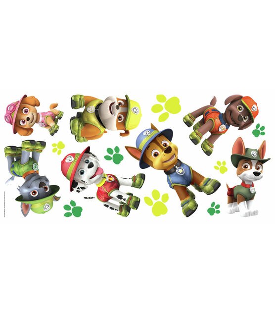 RoomMates Wall Decals Paw Patrol Jungle Giant