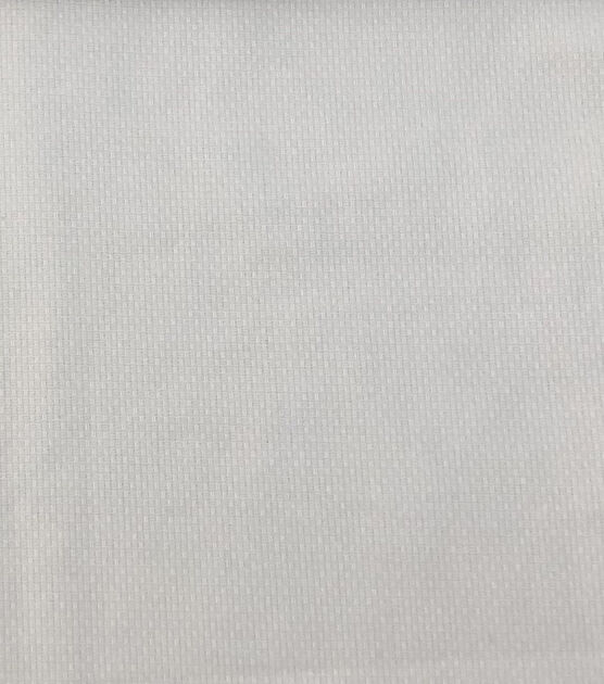 Huck Toweling Fabric 15'' White