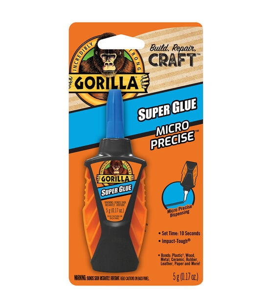 Gorilla 0.17 oz Micro Precise Super Glue