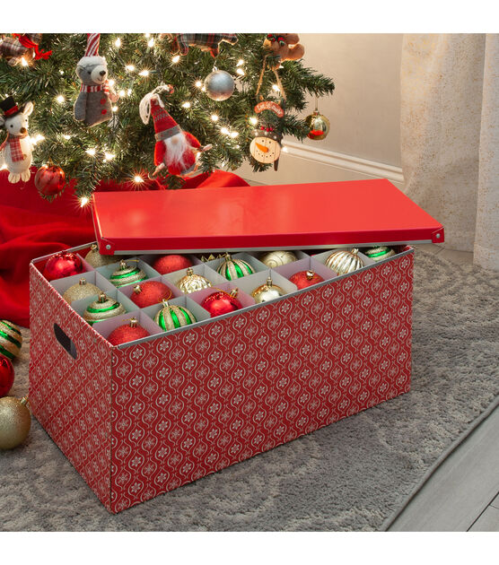 Organize It All Holiday Ornament Box, , hi-res, image 4