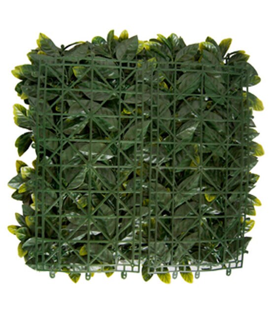 Greensmart Dekor 20" Artificial Lemon Style Plant Wall Panels 4pk, , hi-res, image 3