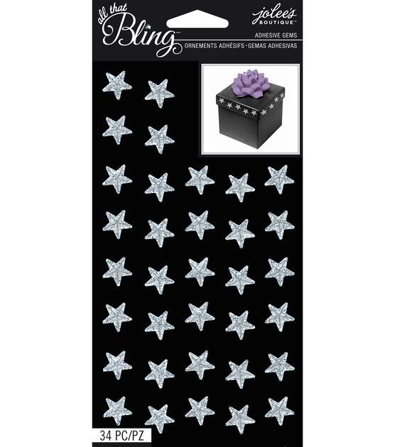 All That Bling - Jolee's Boutique - Sparkle Star Gems Bling, , hi-res, image 1