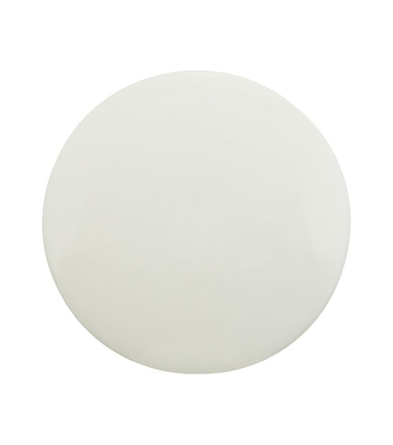 La Mode 1 1/4" White Round Buttons 2pk, , hi-res, image 2