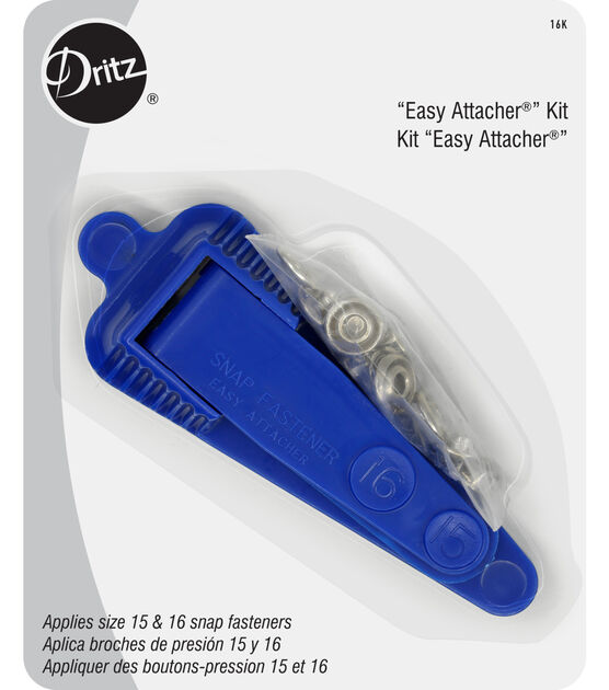 Dritz "Easy Attacher" Kit for Size 15 & 16 Snap Fasteners