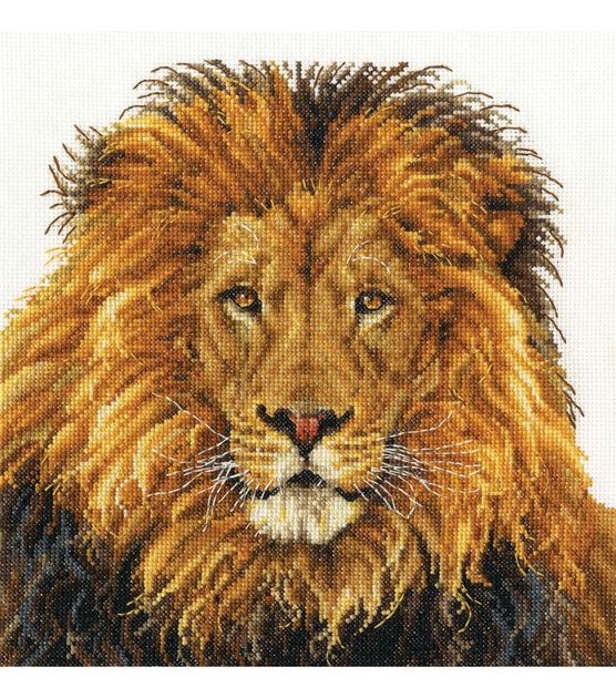 DMC 10" x 10" Lions Pride Cross Stitch Kit, , hi-res, image 3