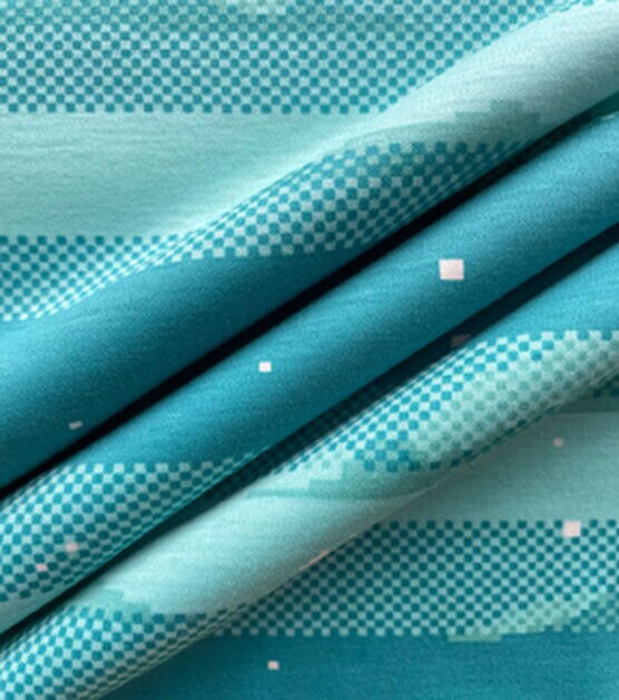 Multicolor Metaverse Cotton Interlock Knit Fabric By POP!, , hi-res, image 3