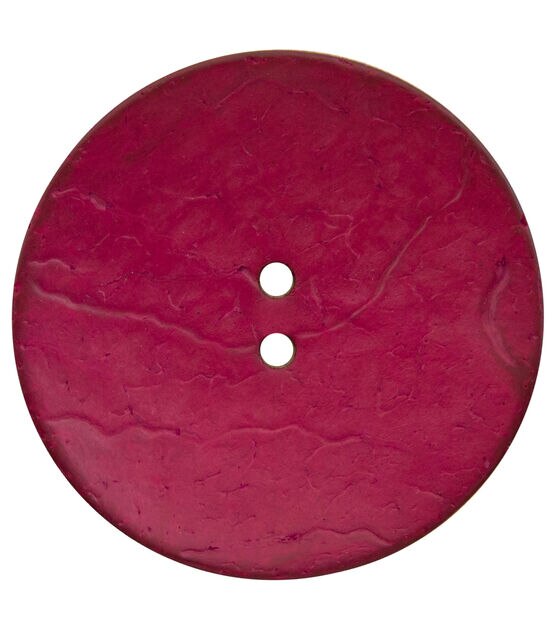 Organic Elements 2.5" Coconut Round 2 Hole Button, , hi-res, image 5