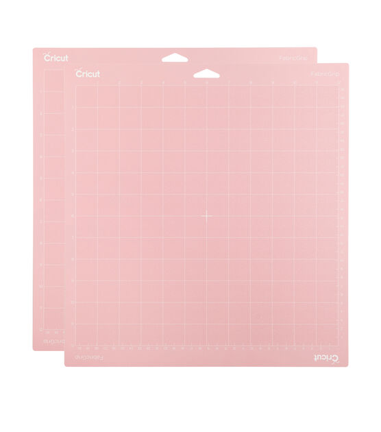 Cricut 12" x 12" Pink Fabric Grip Mats 2pk