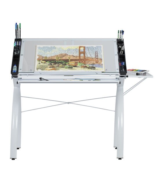 Studio Designs Futura Craft Station with Folding Shelf, , hi-res, image 2