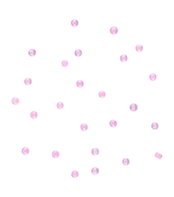 0.7oz Pink Glass Seed Beads by hildie & jo, , hi-res, image 2