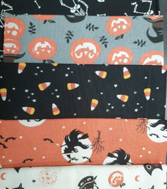 Boo! Halloween Cotton Fabric Quarter Bundle, , hi-res, image 2