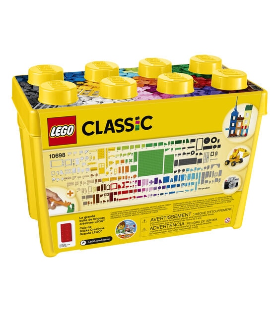 LEGO Classic Large Creative Brick Box 10698 Set, , hi-res, image 3
