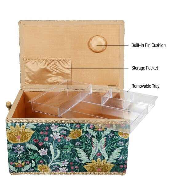 Sewing pattern: Fabric organizer basket with removable divider