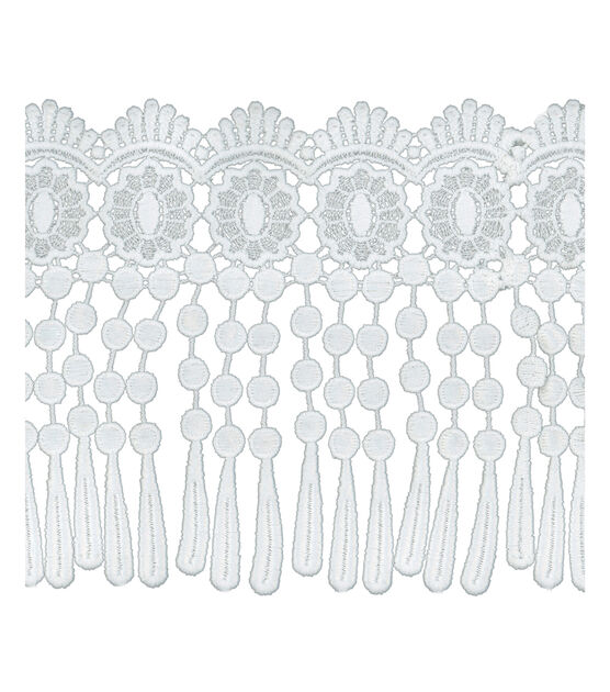 Simplicity Dangle Lace Trim 4.75'' Ivory