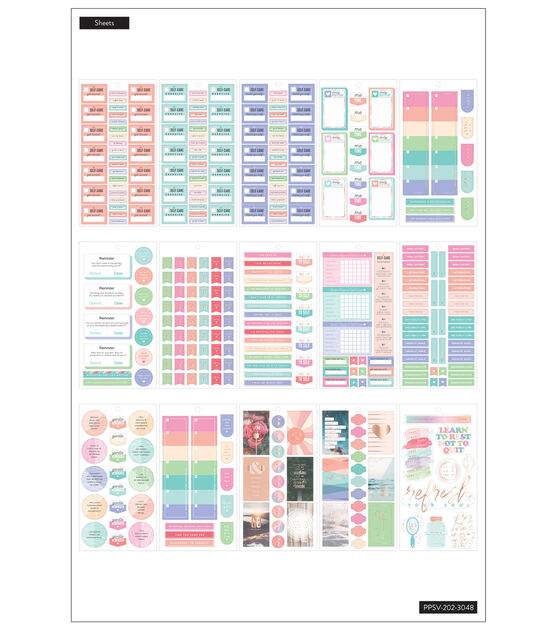 689pc Mood Tracking Happy Planner Sticker Pack, , hi-res, image 3