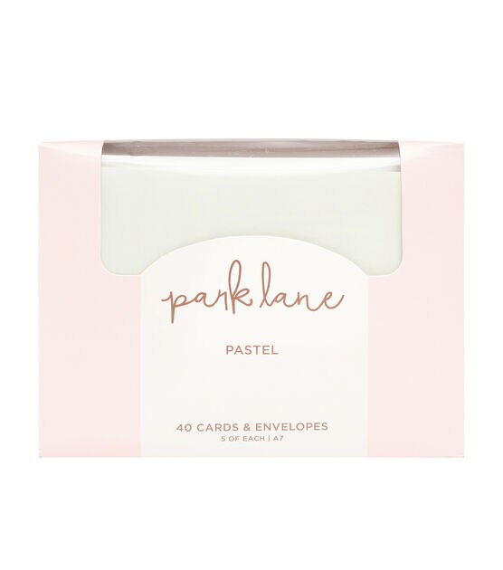 80ct Pastel A7 Cards & Envelopes by Park Lane