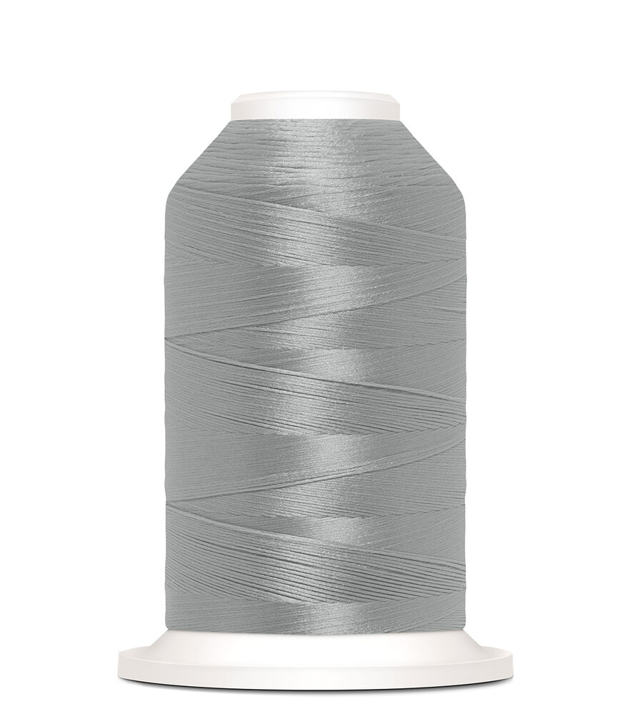 Gutermann 1100yd Bulky 25wt Solid Thread, 9540 Slate, swatch