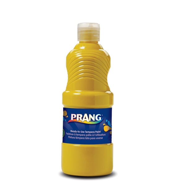 Prang Ready-to-Use Washable Tempera Paint - 8 fl oz - 1 Each - Yellow -  Thomas Business Center Inc