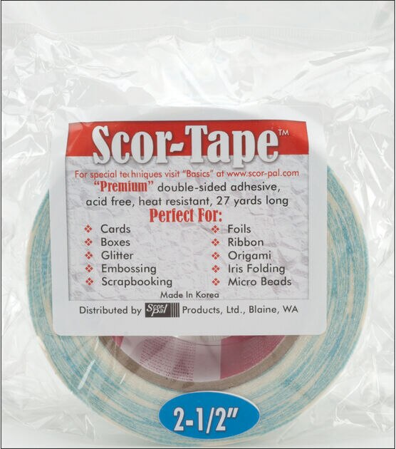 Scor Tape 2.5"X27yd