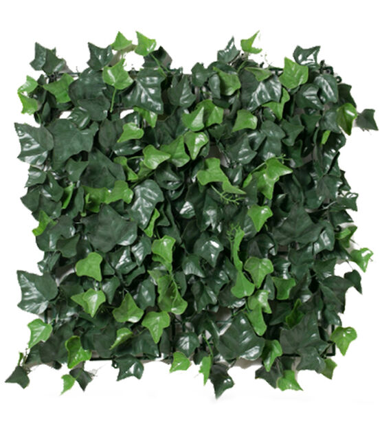 Greensmart Dekor 20" Artificial Ivy Style Plant Wall Panels 4pk