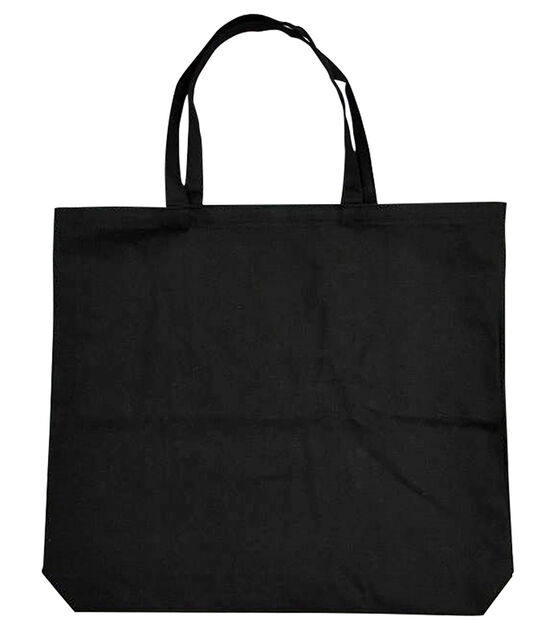 Promotional Priced Canvas Tote Bag W/Color Handles Art Craft Blank Tote