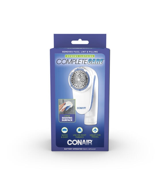 Conair Battery Operated Fabric Defuzzer White, , hi-res, image 2