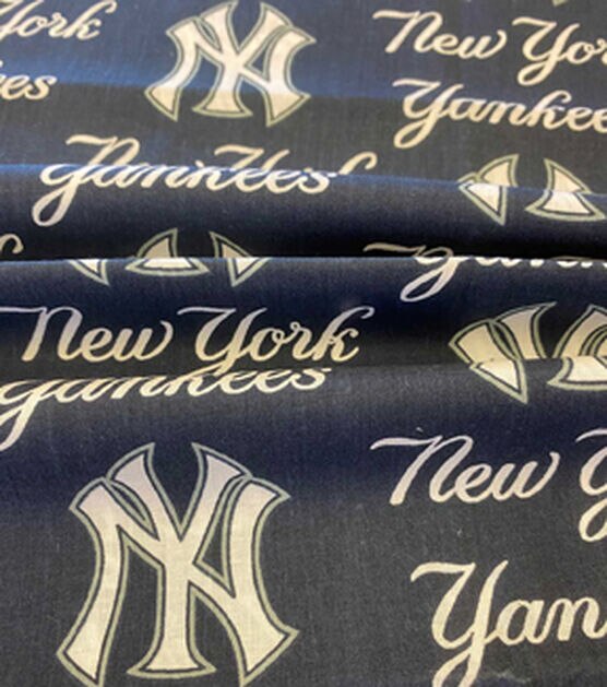 Fabric Traditions New York Yankees Cotton Fabric Logo, , hi-res, image 3