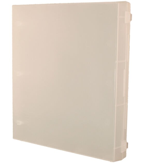 Crafter's Companion 11" x 12" Clear 3 Ring Enclosed Binder, , hi-res, image 2