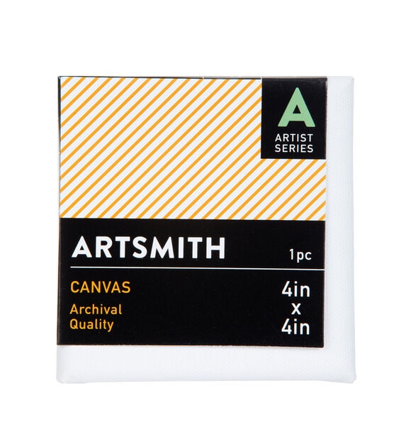 4" x 4" Artist Series Stretched Cotton Canvas by Artsmith