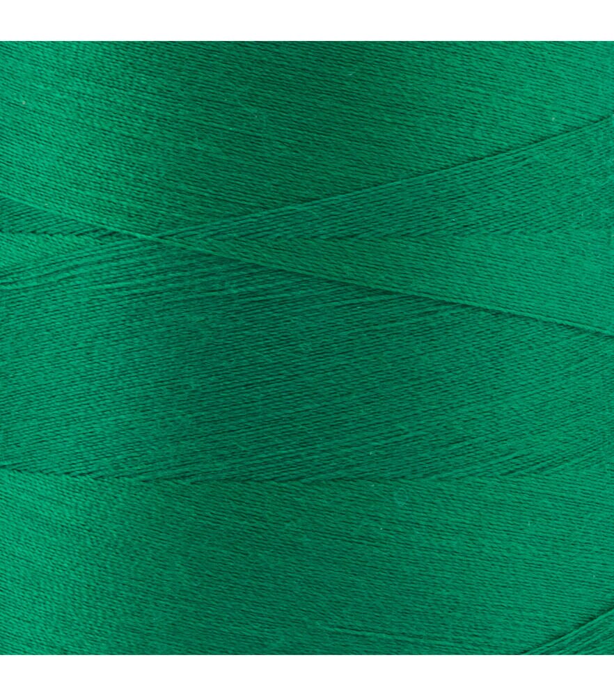 Coats & Clark Surelock Overlock Thread 3000 yds, Emerald, swatch, image 13