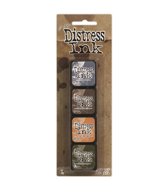Tim Holtz 4ct Distress Kit 9 Mini Ink Pads