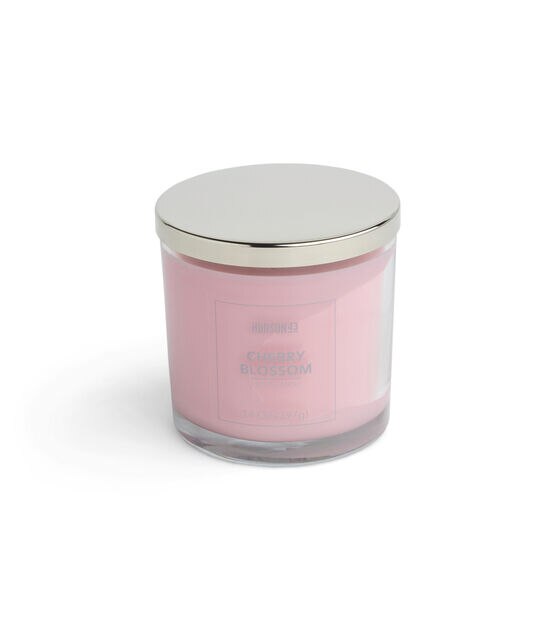 14oz Cherry Blossom Scented Jar Candle by Hudson 43