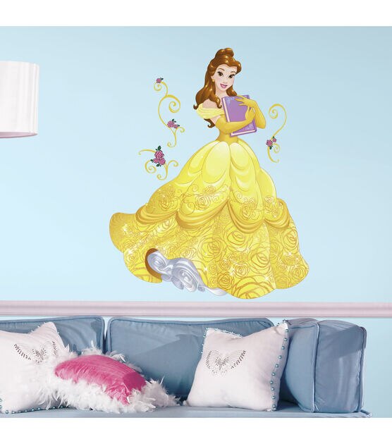RoomMates Wall Decals Disney Princess Sparkling Belle, , hi-res, image 3