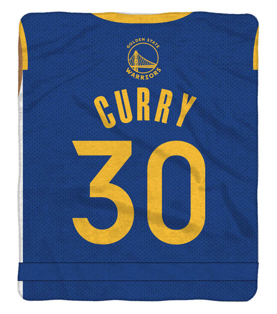 Uncanny Brands Golden State Warriors Curry 60” x 80” Plush Blanket