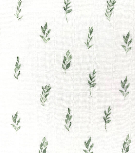 Fresh Picked Leaves Swaddle Nursery Fabric by Lil' POP!
