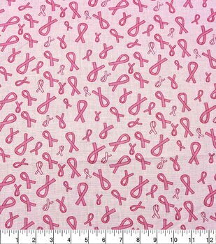 Breast Cancer Words of Encouragement Fabric -  Canada