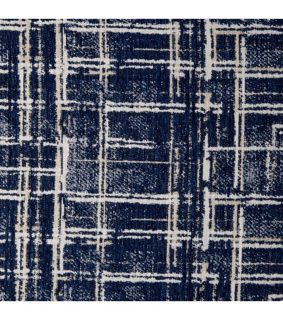 Thomasville Textured Yarn Dyed Plaid Chenille Fabric