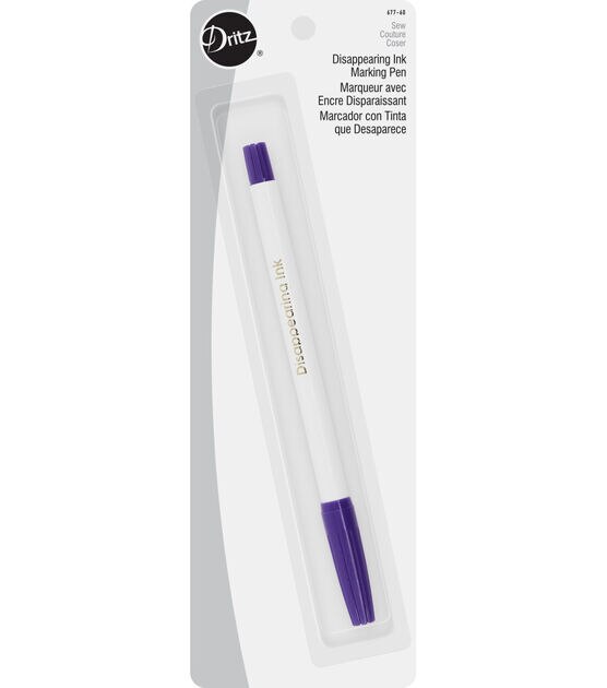 Dritz Disappearing Ink Marking Pen, Purple
