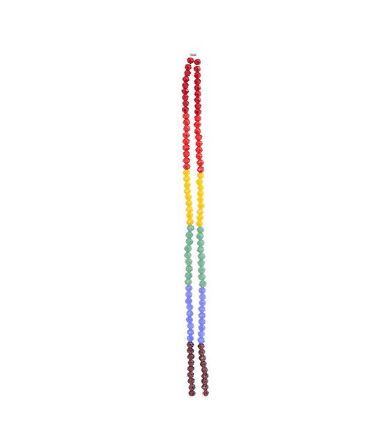 7" Multicolor Glass Strung Beads 2pk by hildie & jo, , hi-res, image 3