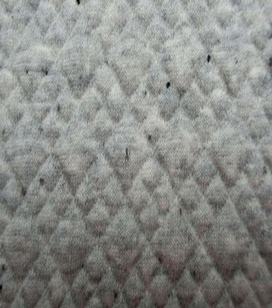 Knit Bonded Fabric  Grey, , hi-res, image 3