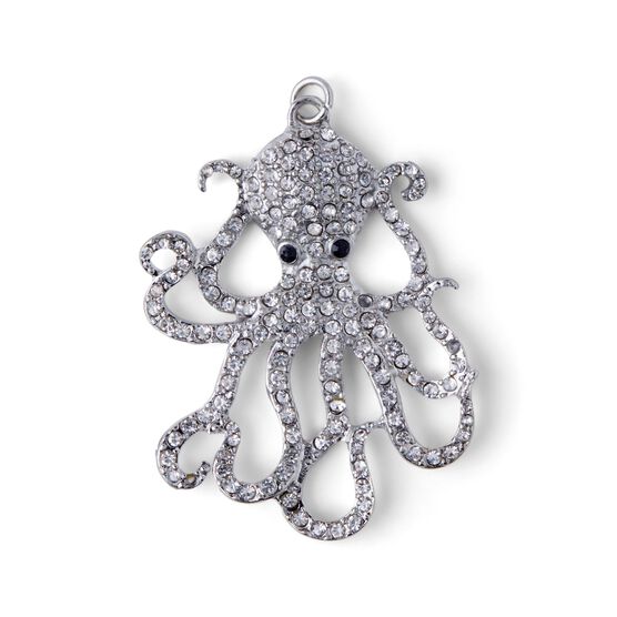 Iron & Glass Octopus Pendant by hildie & jo, , hi-res, image 2